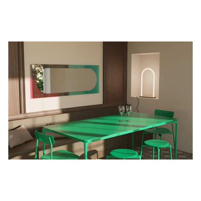 Miroir Wander, AC/AL Studio | Rouge cerise