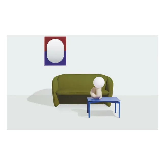 Miroir Wander, AC/AL Studio | Rouge cerise