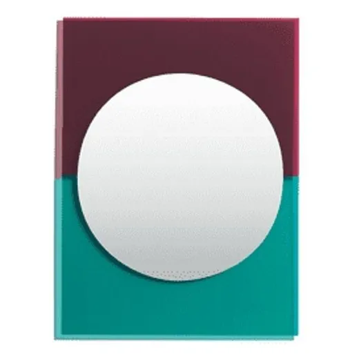 Miroir Wander, AC/AL Studio | Rouge cerise
