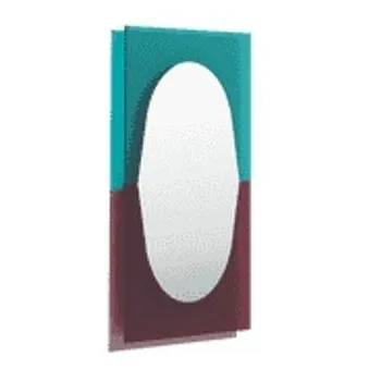 Wander mirror, AC/AL Studio | Cherry red