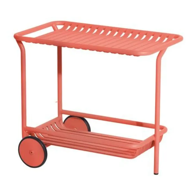 Weekend sideboard with castors | Coral