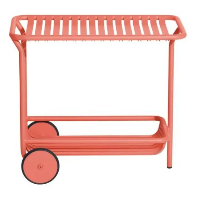 Weekend sideboard with castors | Coral