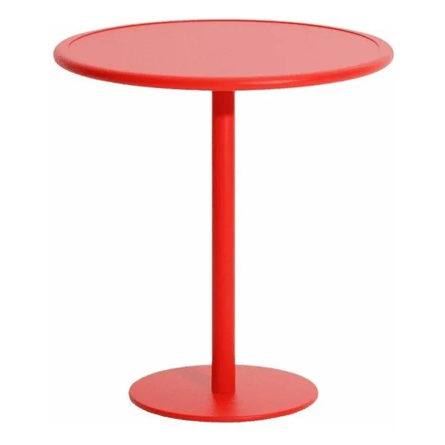 Mesa redonda Weekend Bistrot | Rojo