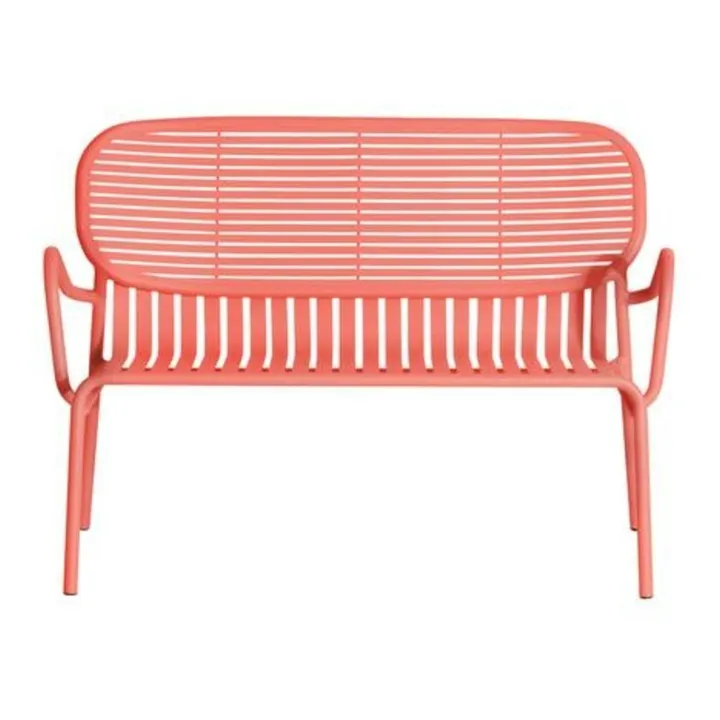 Canapé de jardin Week-end 2 places | Corail- Image produit n°1