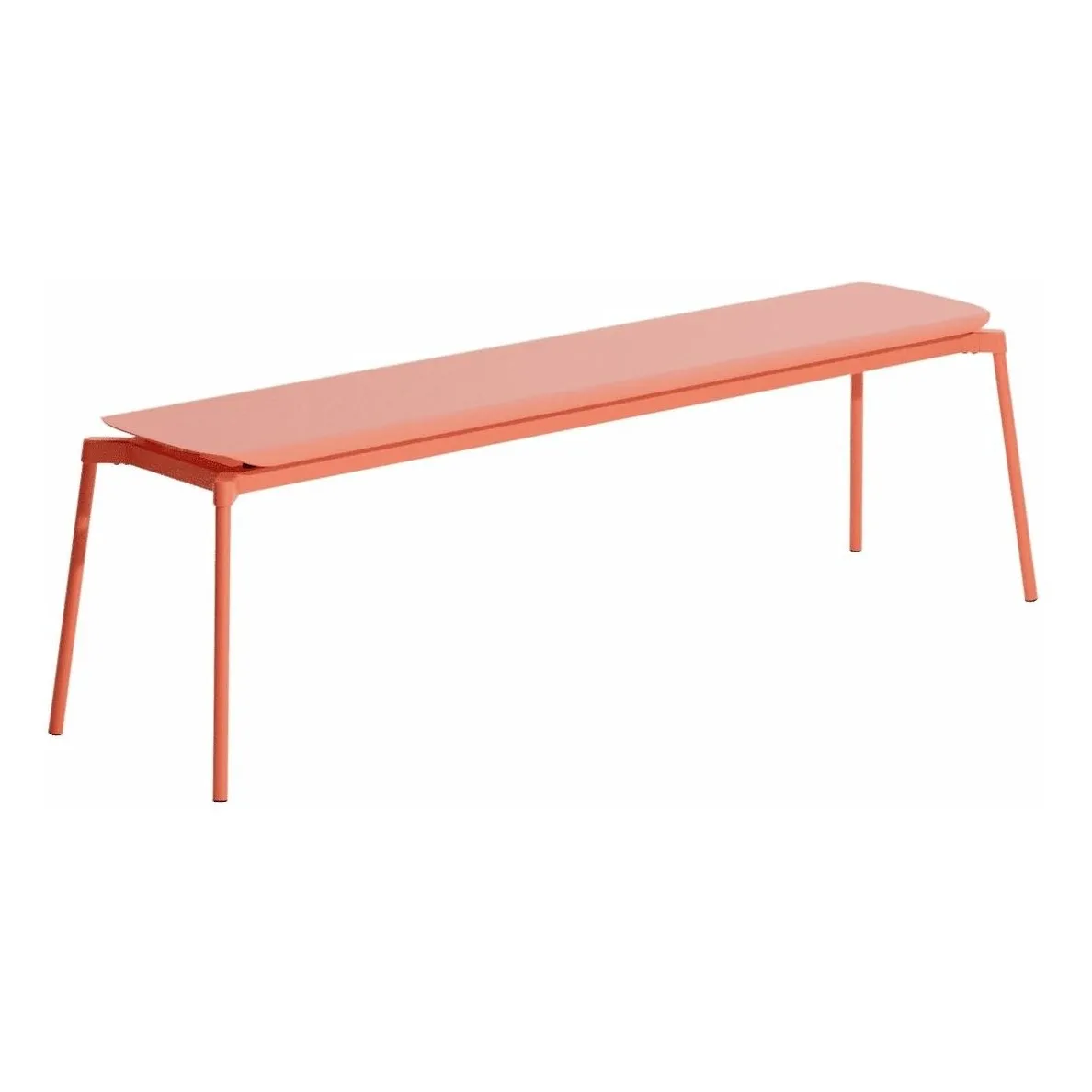 Petite Friture Coral Weekend Bench Without Backrest