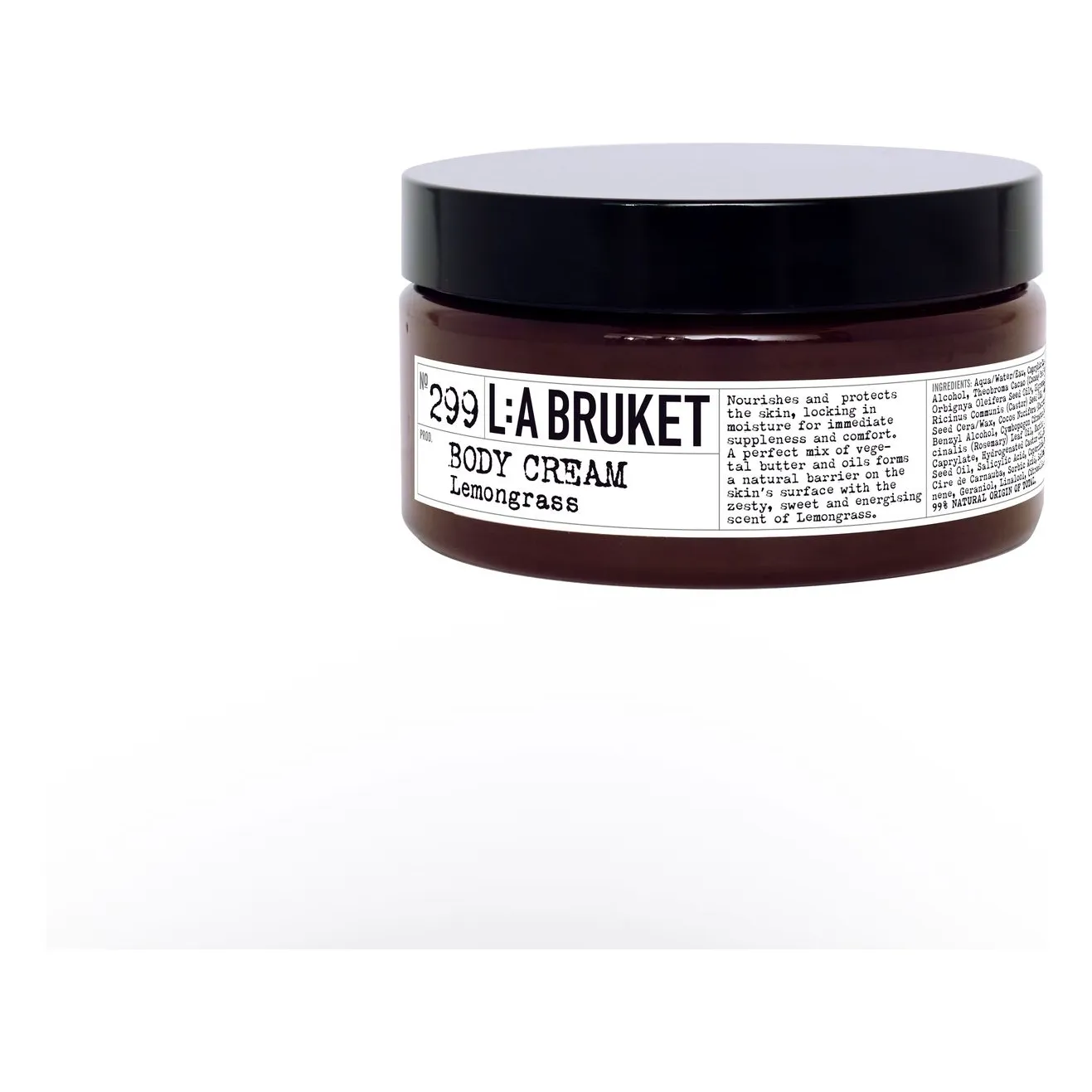 L:a Bruket Untinted Bergamot And Patchouli Body Cream 199 - 200Ml
