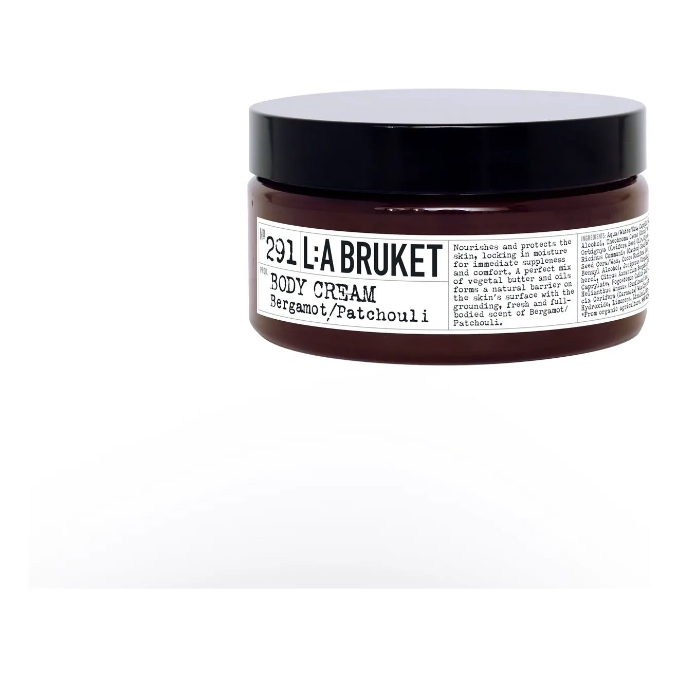 Crème pour le corps Bergamote et Patchouli 291 - 200ml- Image produit n°0