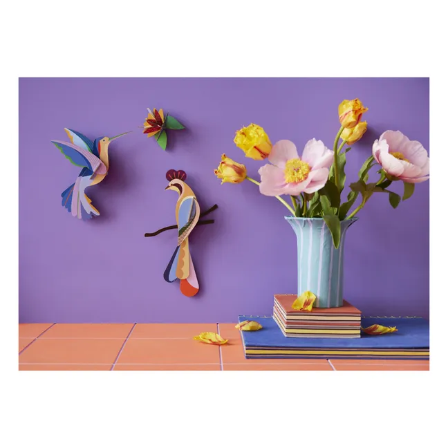 Decoración mural de pájaros Sunda