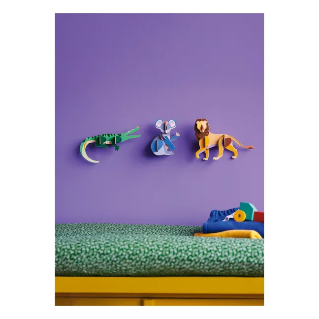 Crocodile wall decoration