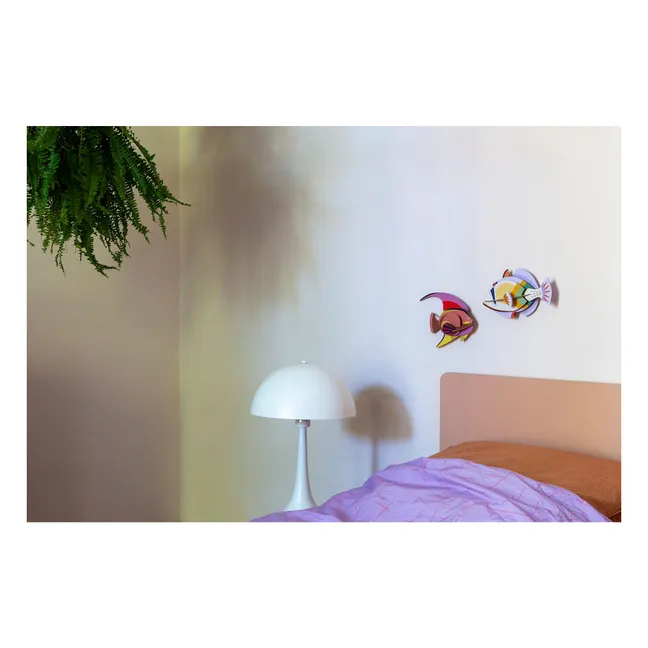 Blackcap fish wall decoration