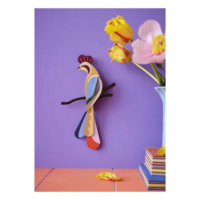 Sunda bird wall decoration