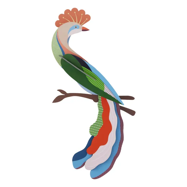 Wanddekoration Meti-Vogel