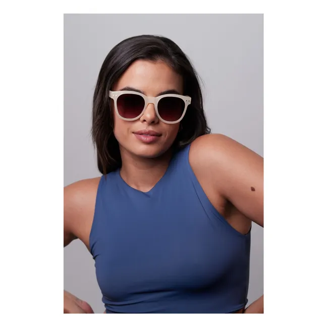 Lunettes de Soleil #N | Crème