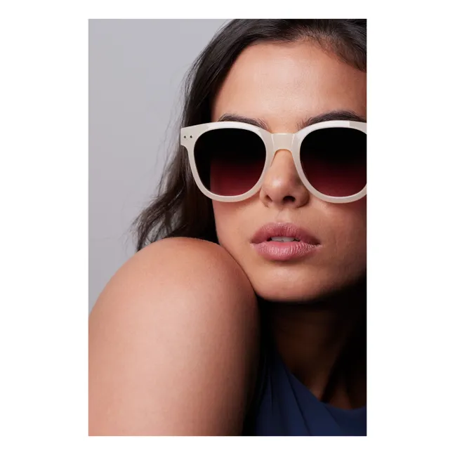 Lunettes de Soleil #N | Crème