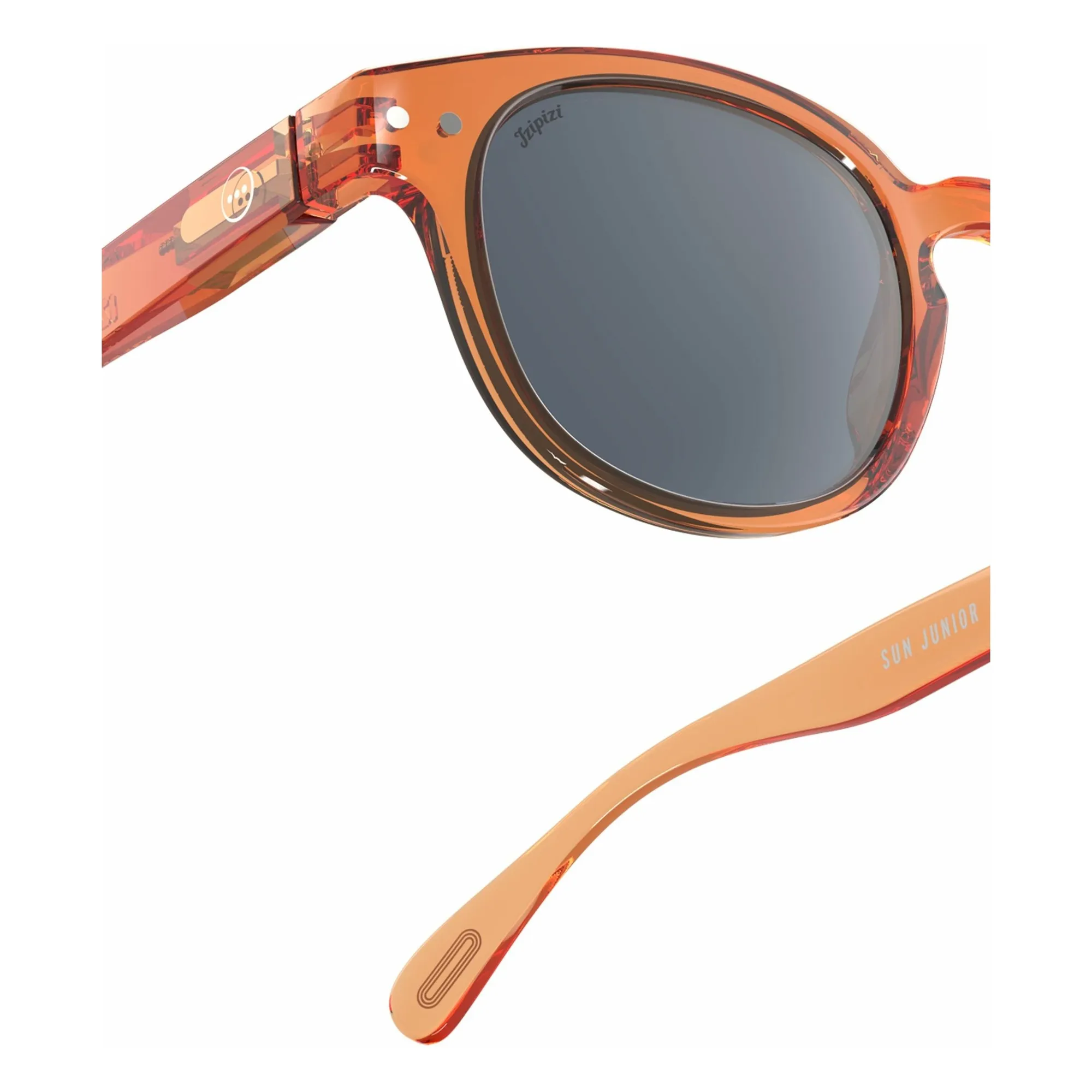 Lunettes de Soleil #C Junior | Orange- Image produit n°2
