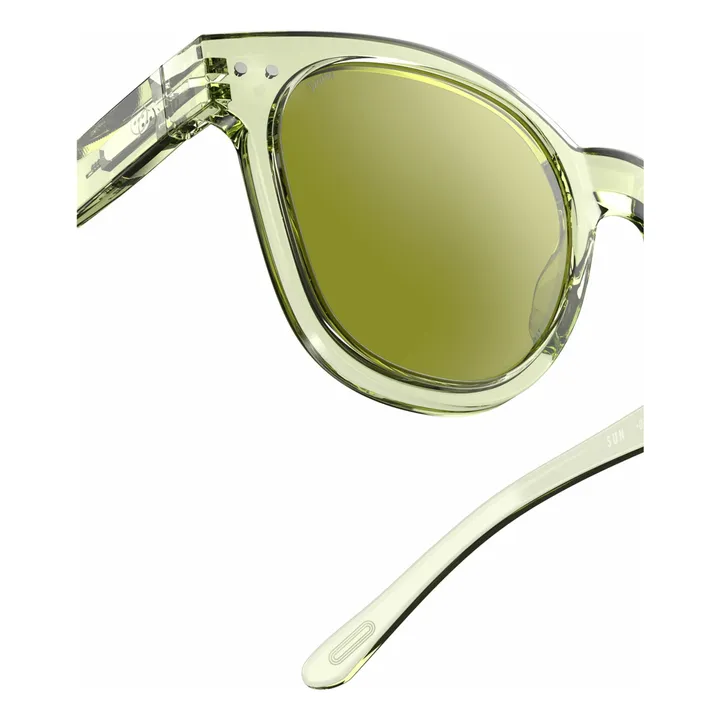 Lunettes de Soleil #D | Vert pâle- Image produit n°2