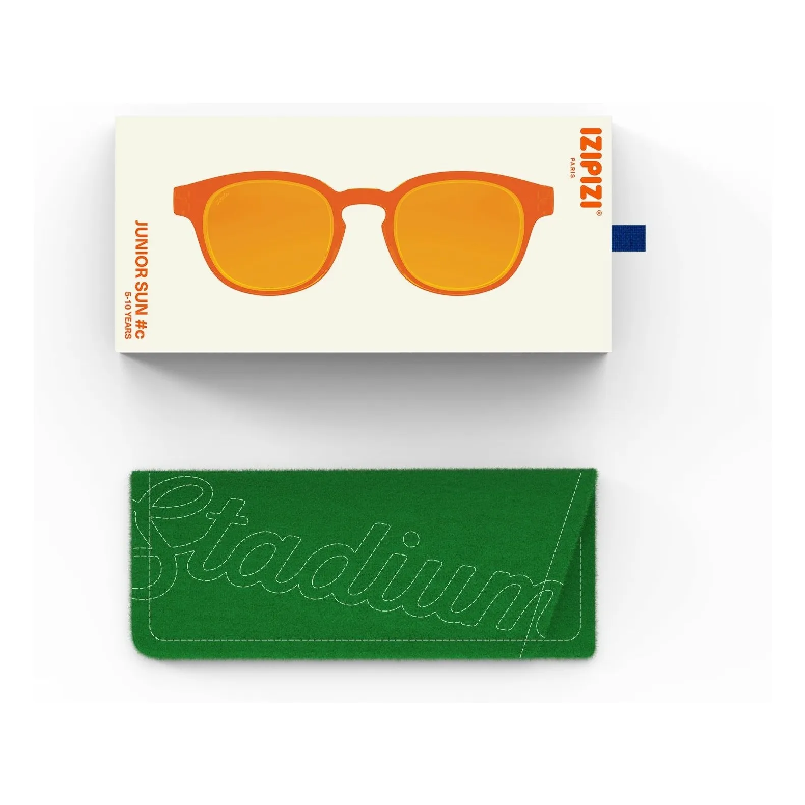 Lunettes de Soleil #C Junior | Jaune pâle- Image produit n°4