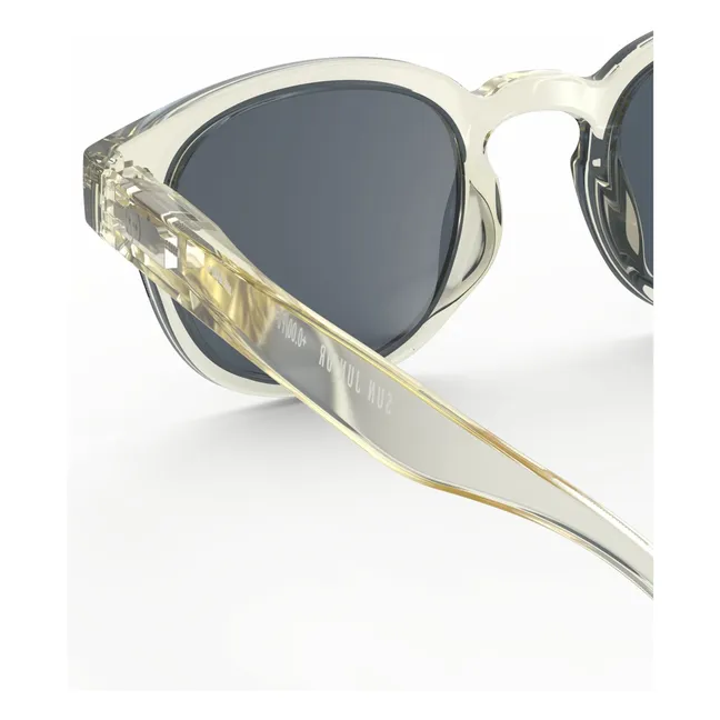 Lunettes de Soleil #C Junior | Jaune pâle