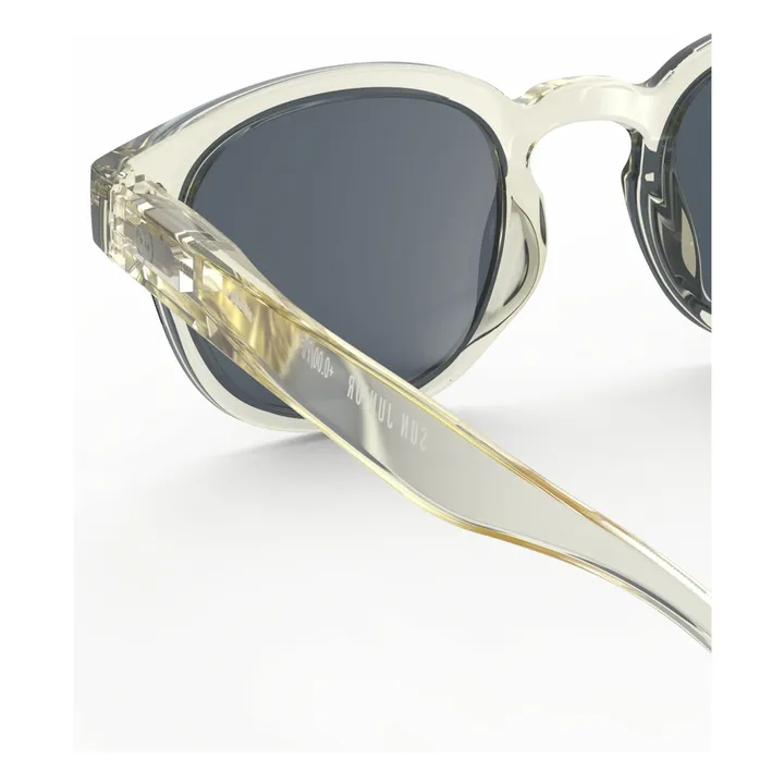 Lunettes de Soleil #C Junior | Jaune pâle- Image produit n°3