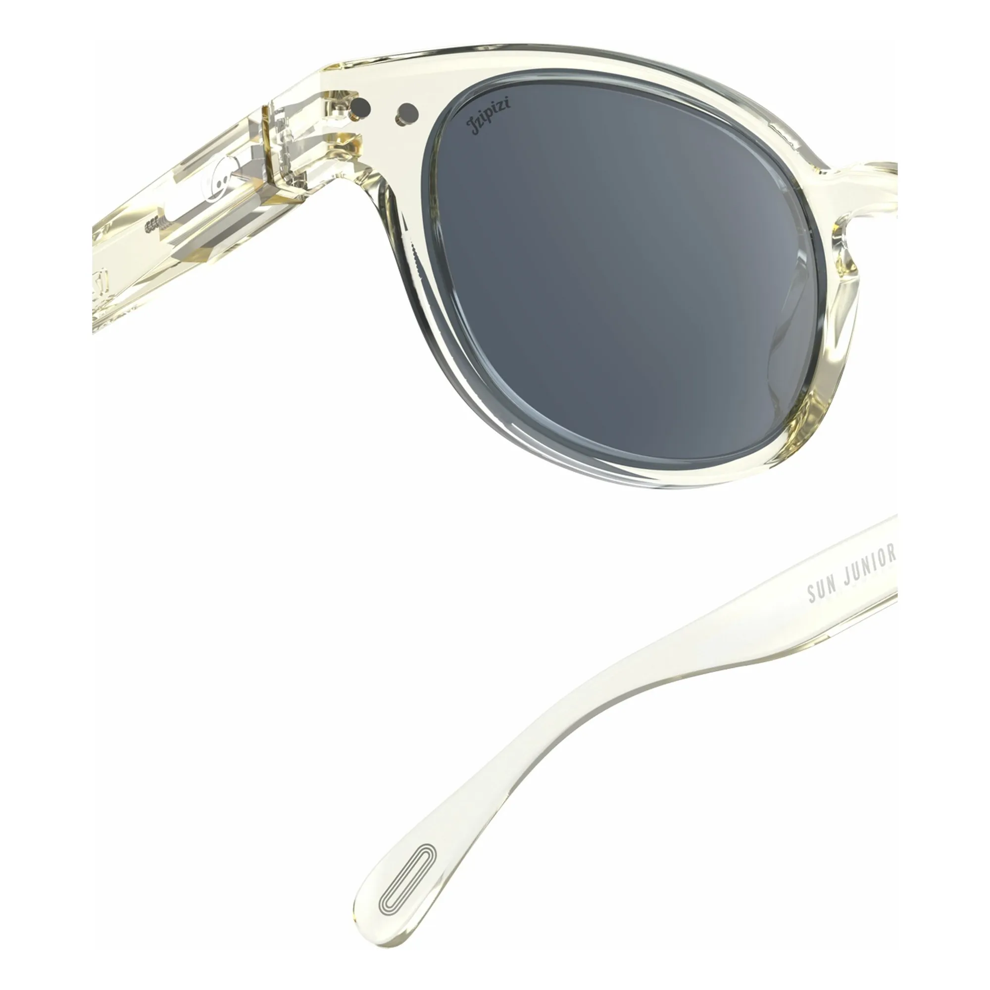 Lunettes de Soleil #C Junior | Jaune pâle- Image produit n°2