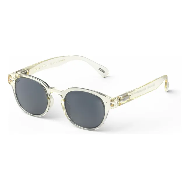 Sonnenbrille #C Junior | Blasses Gelb