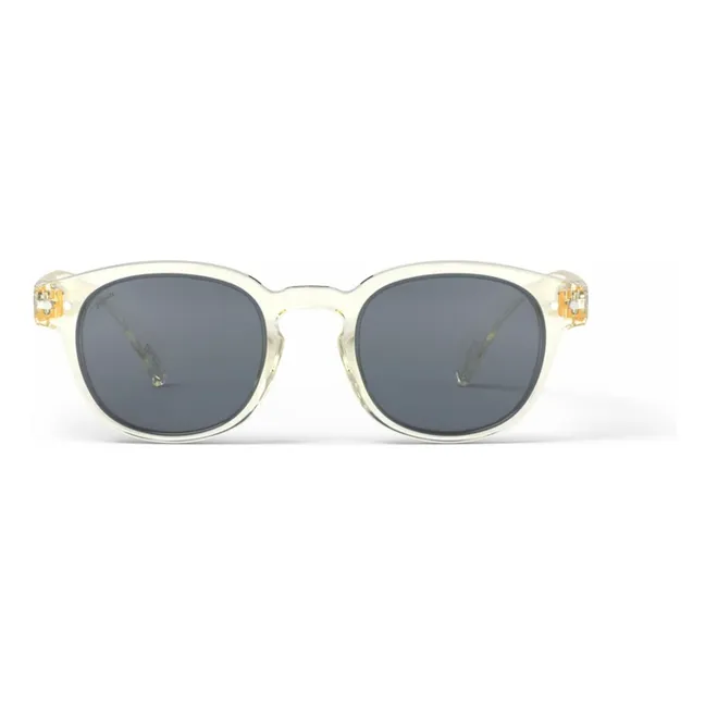 Sonnenbrille #C Junior | Blasses Gelb