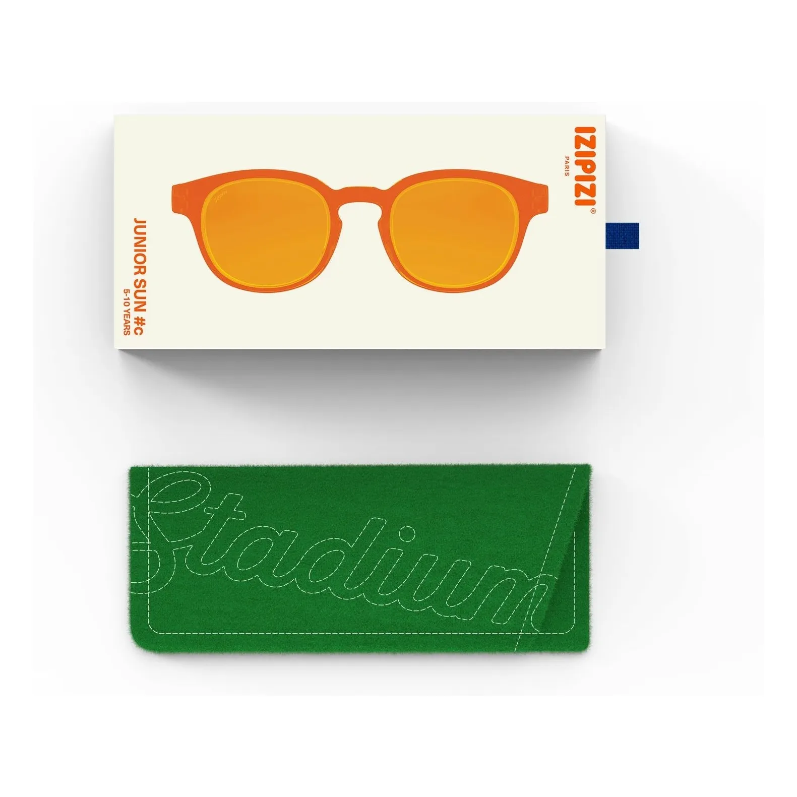 Lunettes de Soleil #C Junior | Orange- Image produit n°4
