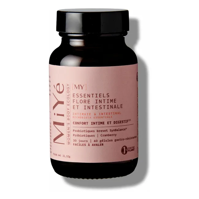 Integratore alimentare Essentiels per l'equilibrio della flora intima e intestinale - 30 giorni