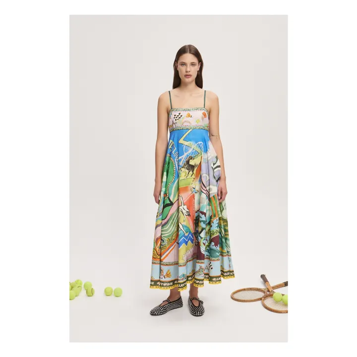 Robe Lucky Pace Lin | Bleu- Image produit n°2