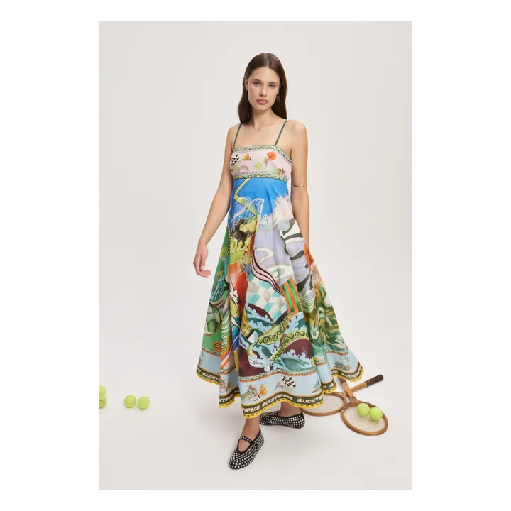Robe Lucky Pace Lin | Bleu- Image produit n°1