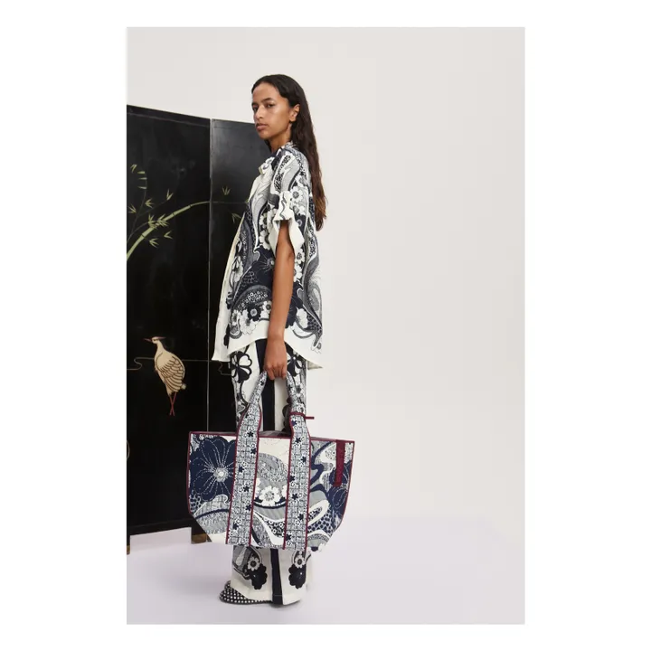 Chemise Mickey Lin | Bleu marine- Image produit n°2