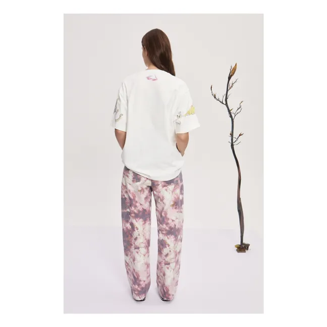 T-Shirt Anouk Bio-Baumwolle | Cremefarben