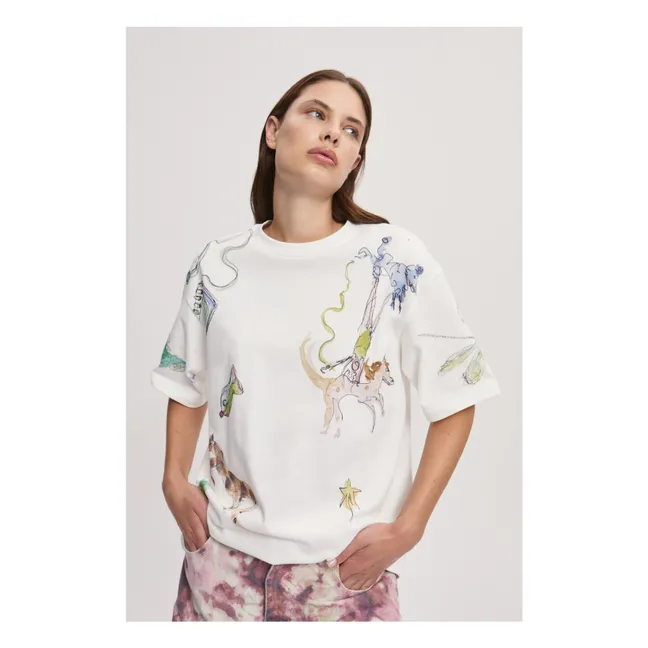 T-shirt Anouk Coton Bio | Crème