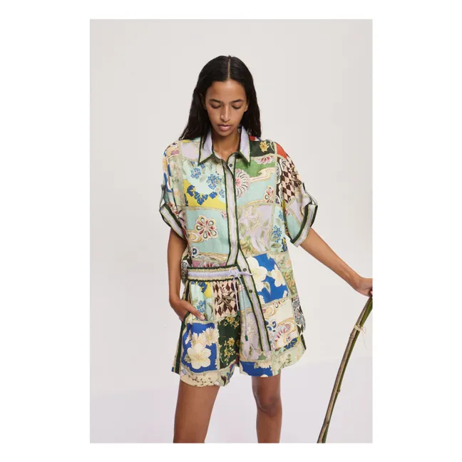 Short Bianca Lin | Vert d'eau