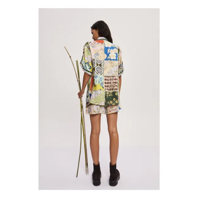 Hemd Bianca Leinen | Wassergrün