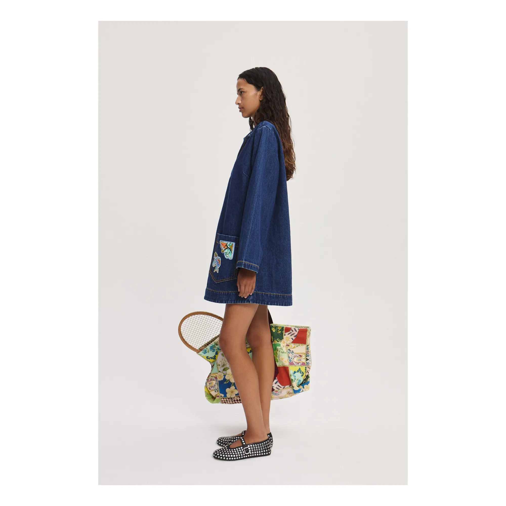 Robe Speedy Denim | Indigo- Image produit n°2
