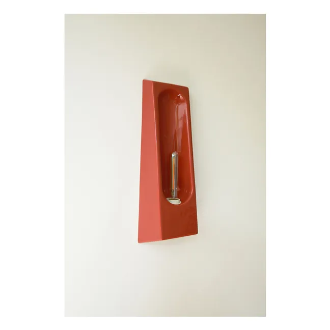 Lampada da parete Alcova | Rosso carminio