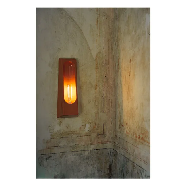 Lampada da parete Alcova | Rosso carminio