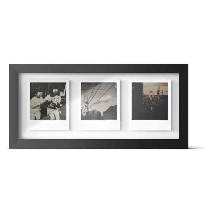 Marco para tres Polaroids | Negro- Imagen del producto n°1