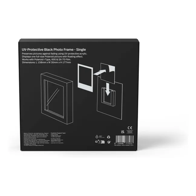 Cadre photo pour un Polaroid | Noir