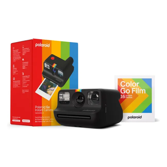 Set de cámara Polaroid Go Gen 2 | Negro