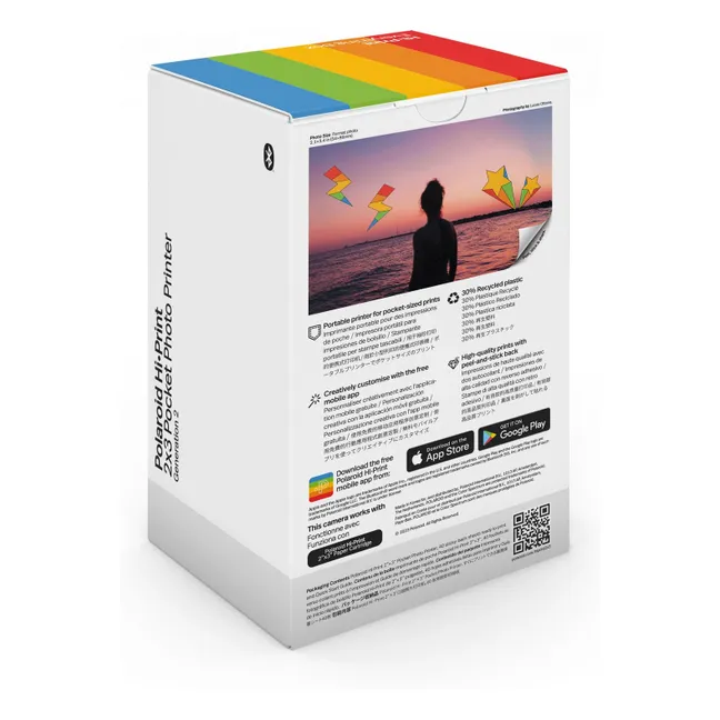 Juego de impresoras fotográficas Hi-print Gen 2 | Blanco