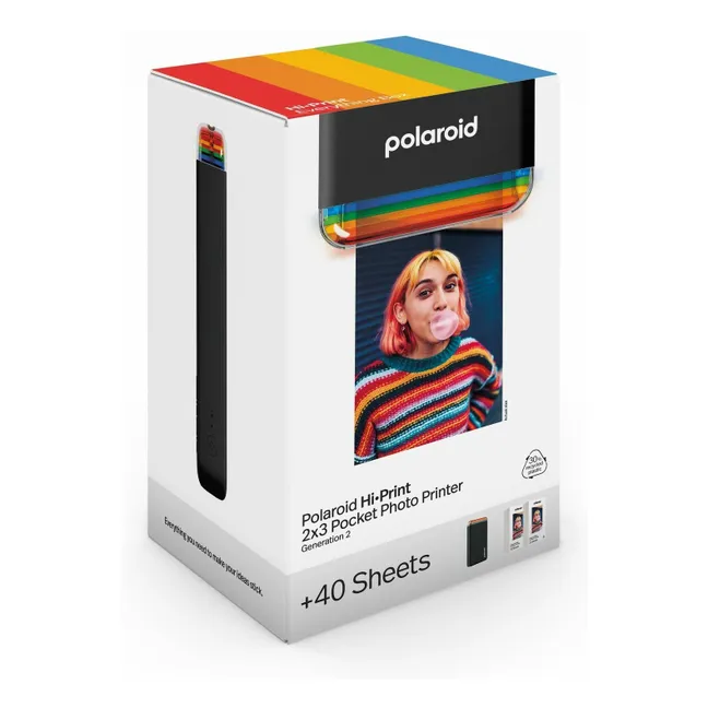Juego de impresoras fotográficas Hi-print Gen 2 | Negro