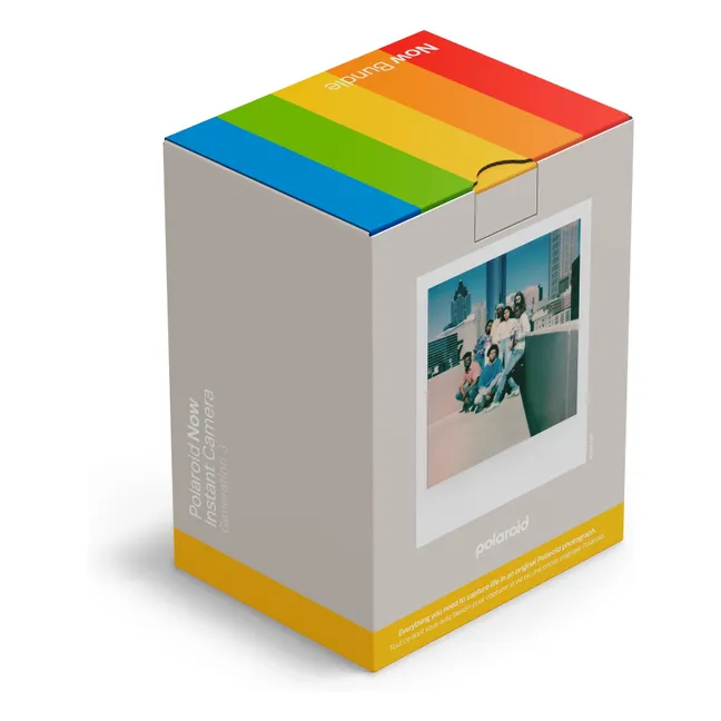 Coffret appareil photo Polaroid Now Gen 3 | Blanc