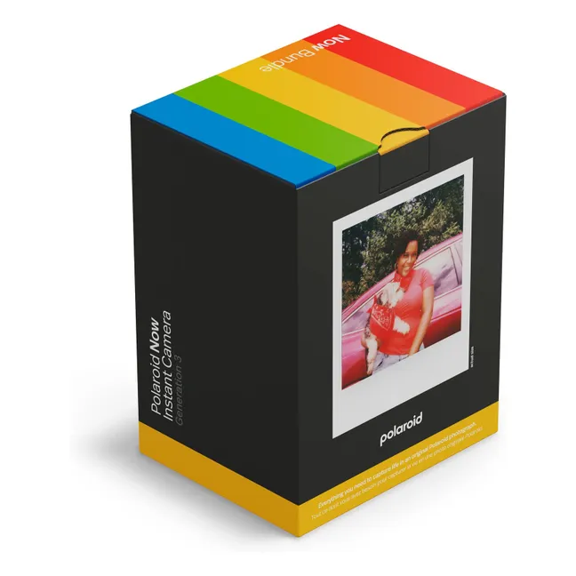 Coffret appareil photo Polaroid Now Gen 3 | Noir