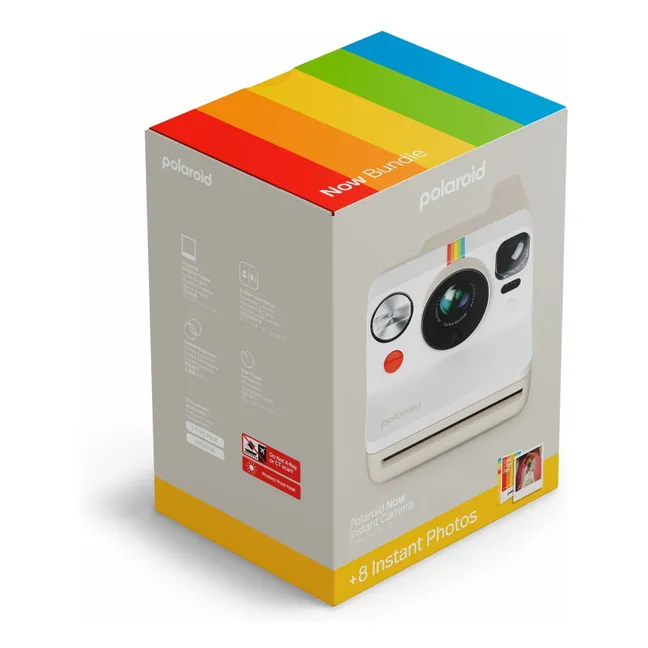 Coffret appareil photo Polaroid Now Gen 3 | Blanc