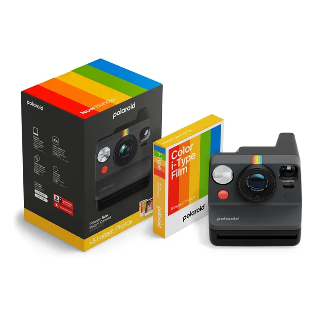 Coffret appareil photo Polaroid Now Gen 3 | Noir