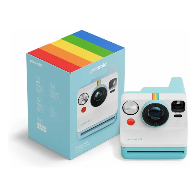 Cámara Polaroid Now Gen 3 | Azul Turquesa