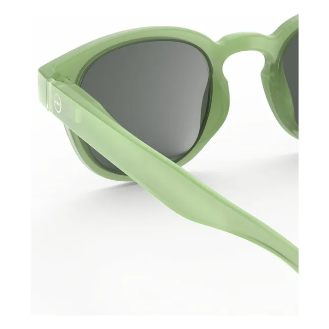 Sonnenbrille #C Junior | Mandelgrün