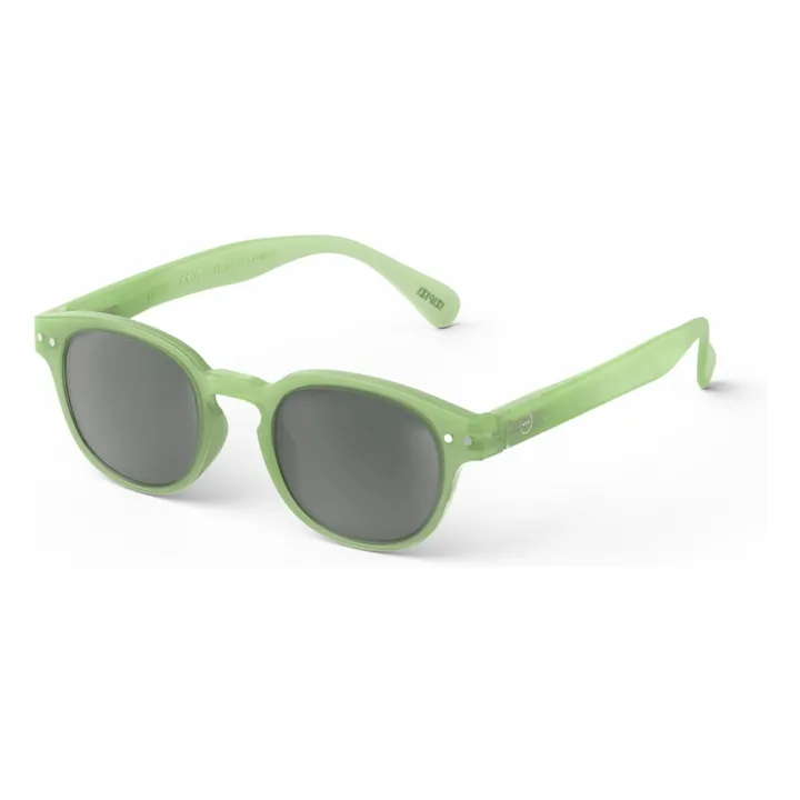 Lunettes de Soleil #C Junior | Vert amande- Image produit n°1